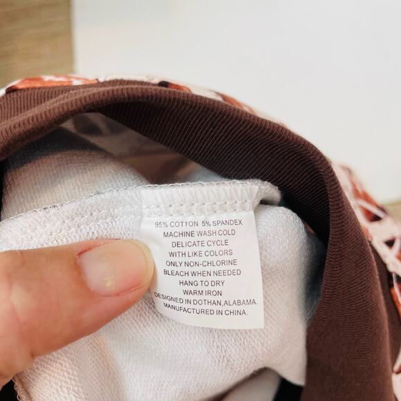 NWT The Oaks Apparel 7Y Football Sweatshirt - Picture 5 of 5